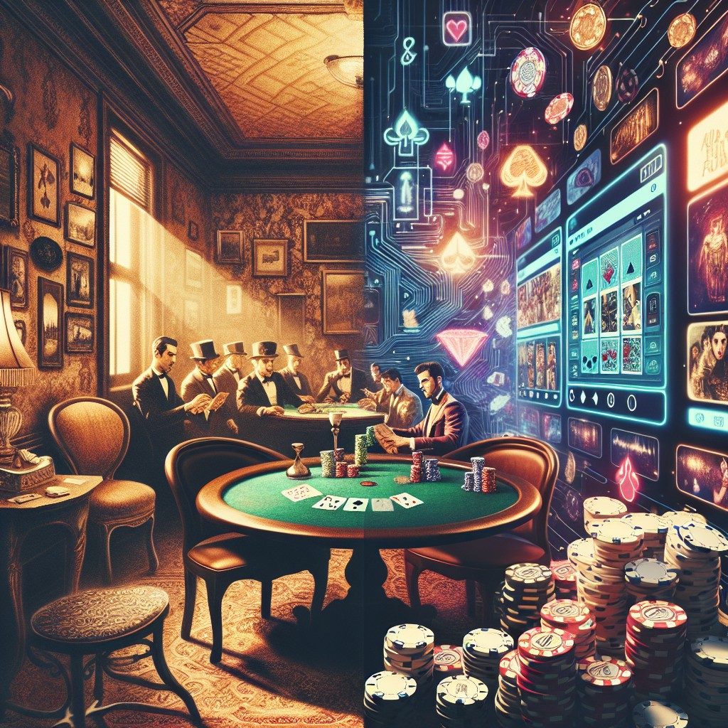 evoluție poker